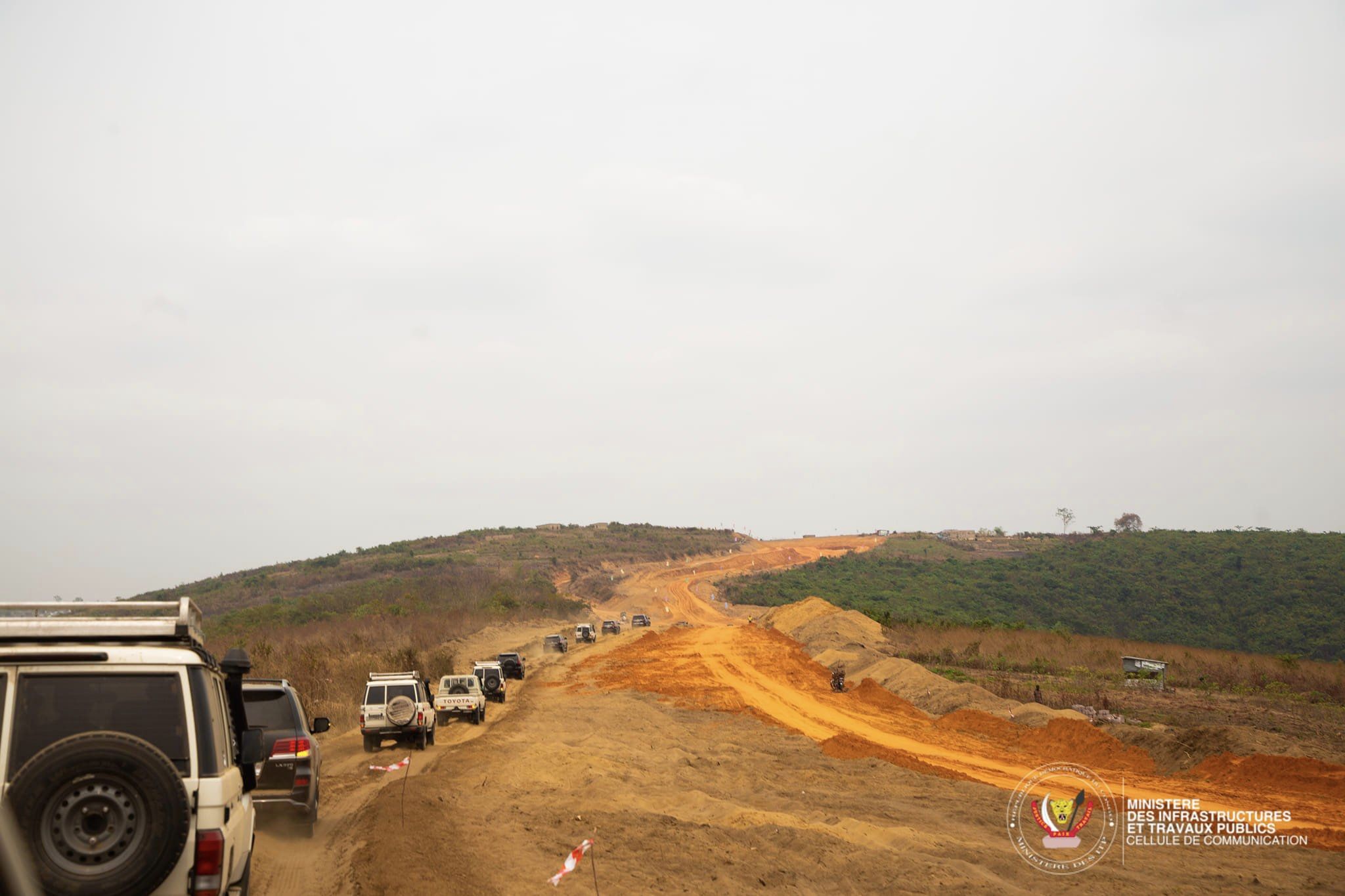 Rocades de Kinshasa : Alexis Gisaro salue l'avancement des travaux préliminaires